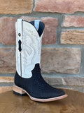 Men's Tanner Mark Genuine Python Square Toe Boots