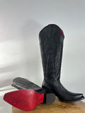 Valentina Tall Red Bottom Snip Toe Cowgirl Boot