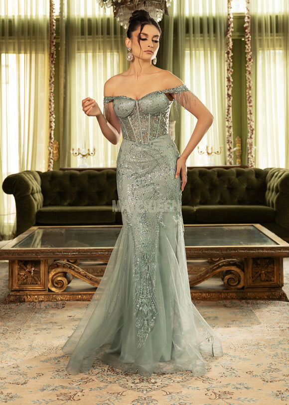MayQueen Evening Gown MQ2136