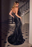 LaDivine by Cinderella Divine Evening Gown CA219