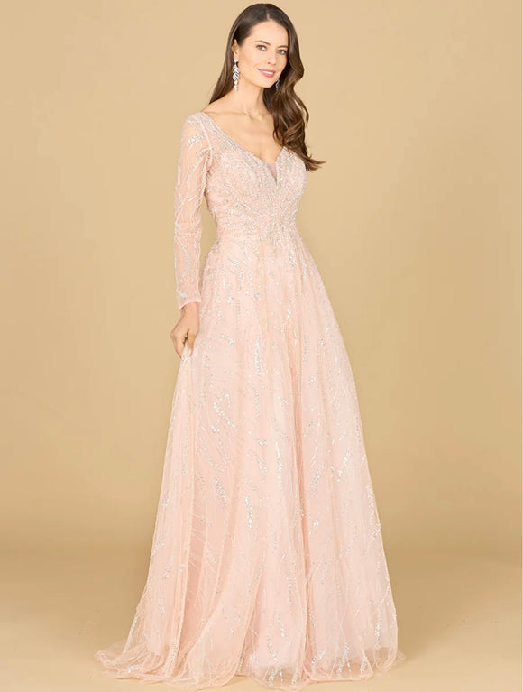 Powder pink hotsell maxi dress