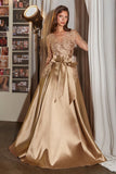 LaDivine by Cinderella Divine Evening Gown CDS569