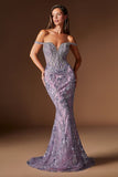 LaDivine by Cinderella Divine Evening Gown CDS570