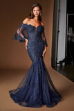 LaDivine by Cinderella Divine Evening Gown CD659