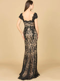 Lara Fitted Lace Mermaid Gown 29295