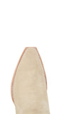 Rock’Em Gia Suede Tall WIDE CALF Snip Toe Cowgirl Boots