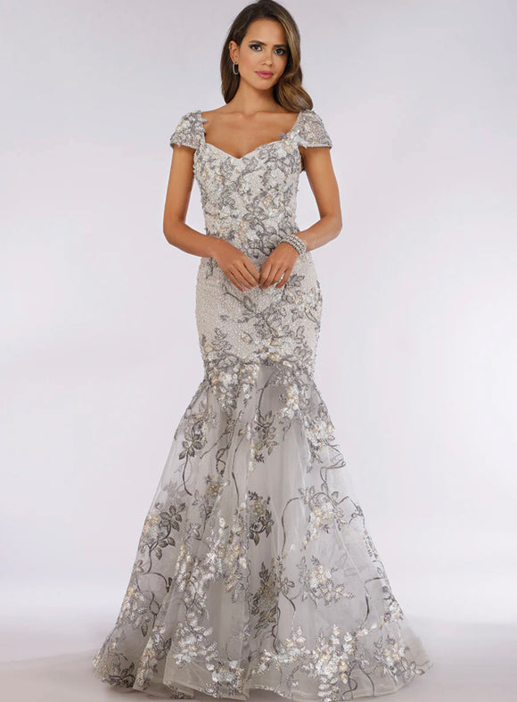 lara dawson beaded wedding dress Lara Ivory Dawson Beaded with Halter Neck Wedding Gown 51039 Moreno's Wear