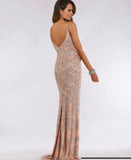 Lara Spaghetti Strap Beaded Dress 29744