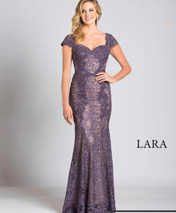 Lara Fitted Lace Mermaid Gown 33491