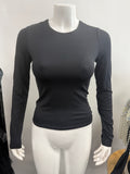 MAR ROUND NECK COMPRESSION TOP