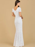 Lara Ivory Gale High Neck Beaded Wedding Gown 51143