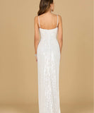 Lara Ivory Tiffany Sequin Bridal Gown 51148