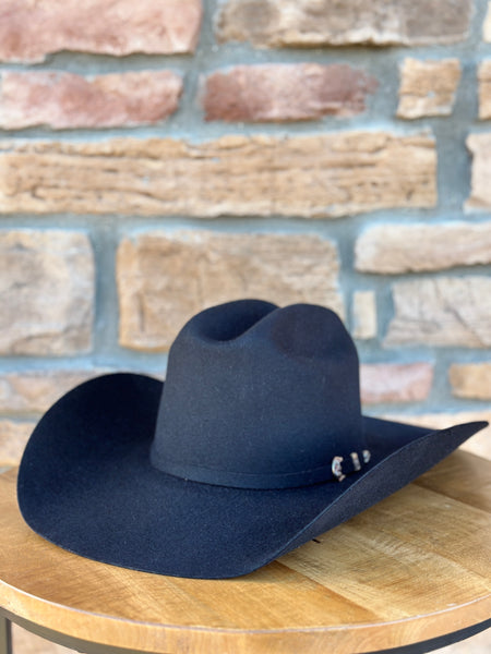 Katherine Black Felt Western Hat Felt – Moreno display picture 1