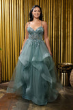 MayQueen Evening Gown MQ2203