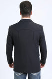 Men’s Platini Black Western Blazer BLW10932