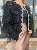 IRIS BLACK BLAZER