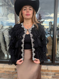 IRIS BLACK BLAZER