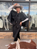 FABIOLA TULLE CAPE
