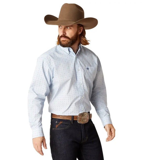 Men’s Ariat Blue Penley Classic Fit Shirt
