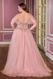 LaDivine by Cinderella Divine Evening Gown CD721C
