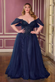 LaDivine by Cinderella Divine Evening Gown CD721C