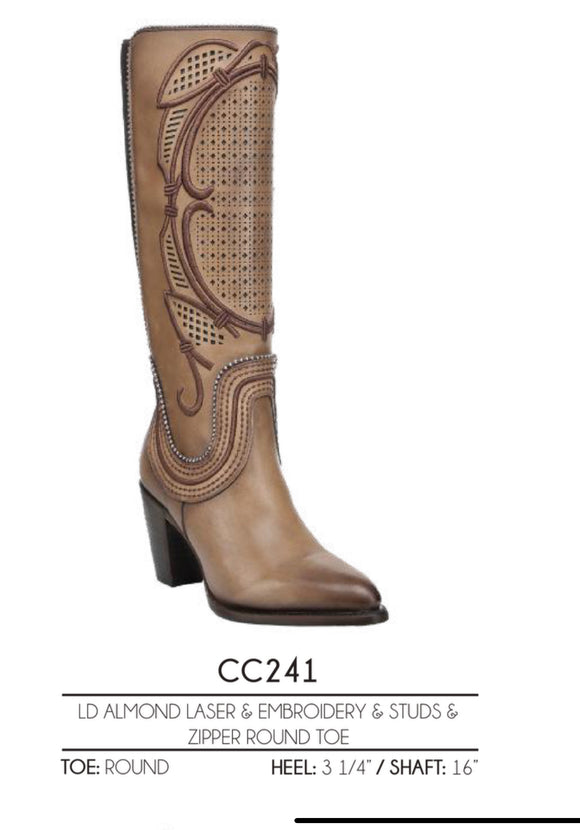 Cuadra Almond Laser and Embroidery CC241