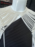 REYNA MACRAME CAPE