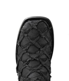 Men’s Rock’Em Pirarucu Red Bottom Square Toe Boots