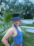 Corral Hat Denim Details