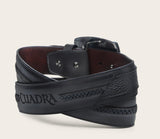 Men’s Cuadra Black Deer Laser Belt
