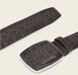 Men’s Cuadra Cow Leather Aztec Honey Belt BC401