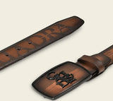 Men’s Cuadra Genuine Leather Brown Laser belt BC314