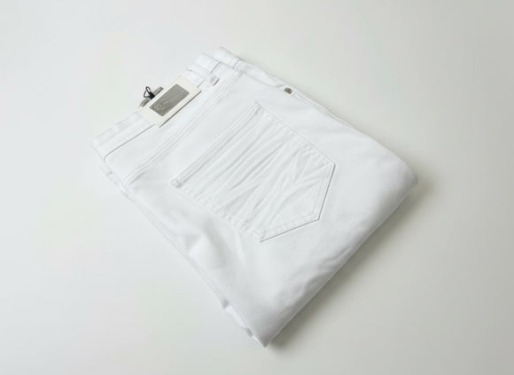 Barocco White Slim Jeans