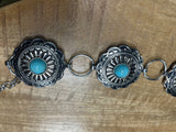 Turquoise Flower Belt