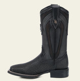Men’s Cuadra Oxford Black Laser Boots CU985