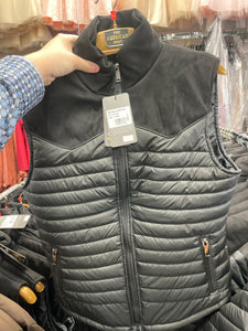 The American West Black Puffer Vest