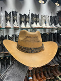 Corral Briar Straw Hat Tan