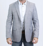 Men’s Platini Werstern Silver Blazer