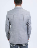 Men’s Platini Werstern Silver Blazer