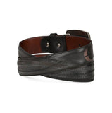 Men’s Cuadra Grey Leather Belt BC282