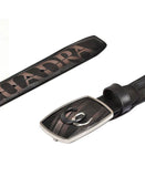 Men’s Cuadra Grey Leather Belt BC282