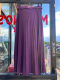NERI PLUM SEUDE SKIRT