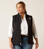 Women’s Ariat Black New Team Softshell Vest