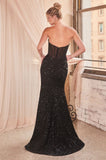 LaDivine by Cinderella Divine Evening Gown C146