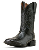 Men’s Ariat Sport Látigo Crocodile Print Square Toe Boots