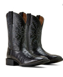 Men’s Ariat Sport Látigo Crocodile Print Square Toe Boots