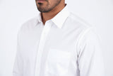 Men’s Platini Satin/Cotton White Shirt