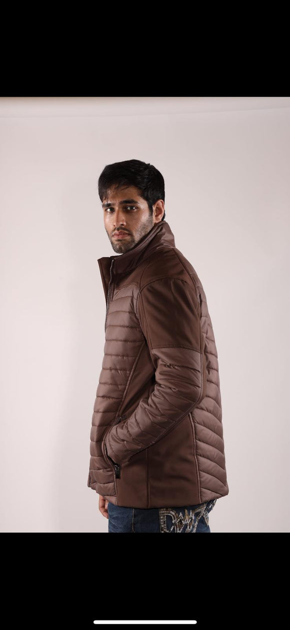 The American West Brown Softshell/Puffer Jacket