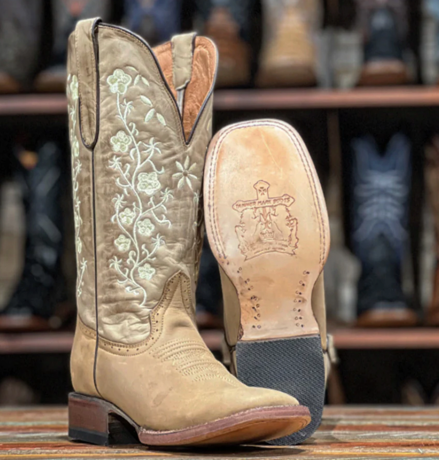 Light brown womens cowboy boots clearance