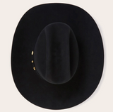 Stetson El Presidente 100X Premier Cowboy Hat Black